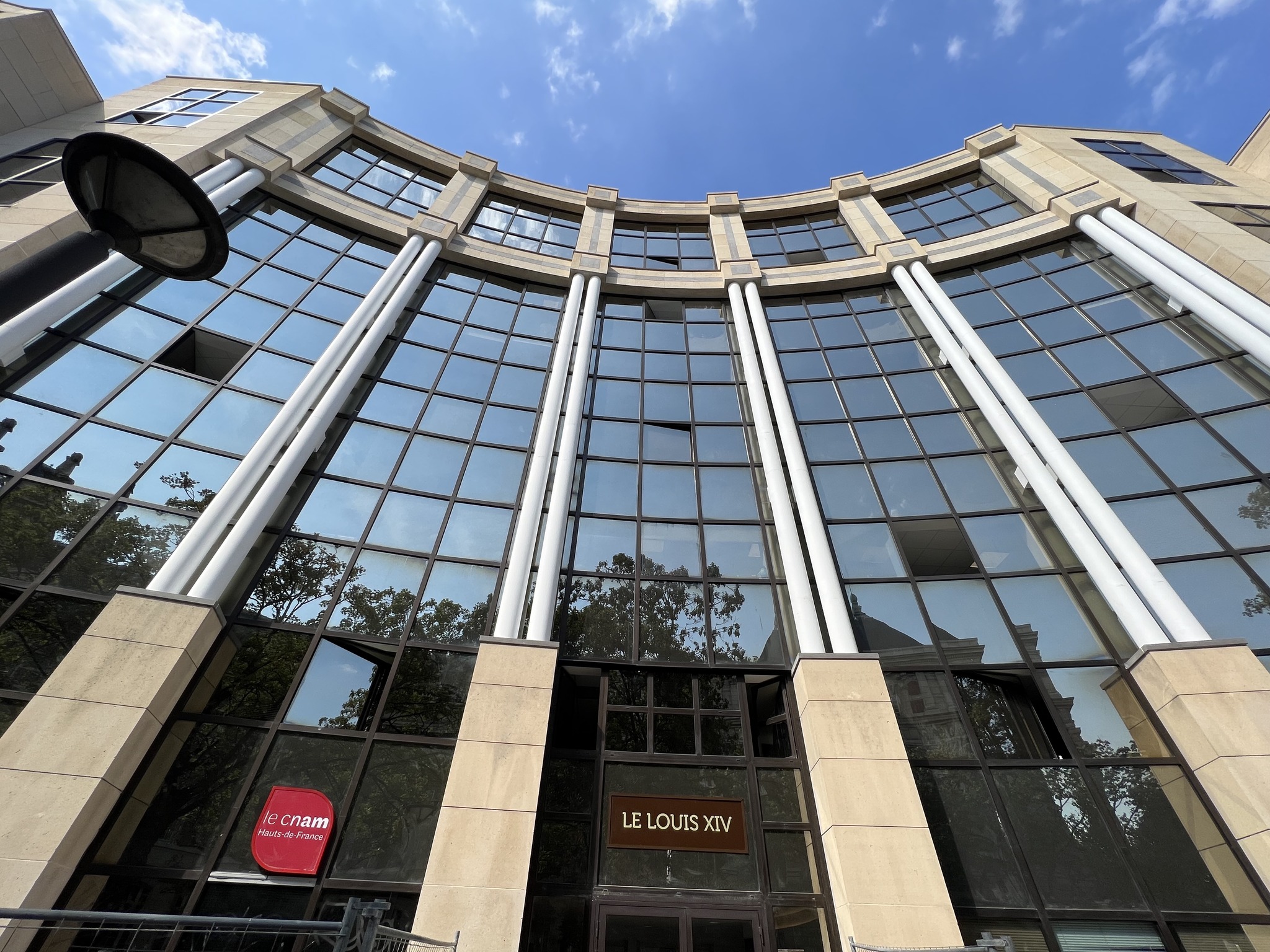 Chantier ravalement de façade Boulevard Louis XIV