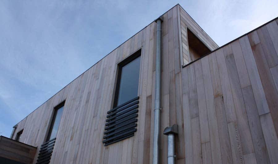 Construction maison individuelle ossature bois à Felleries