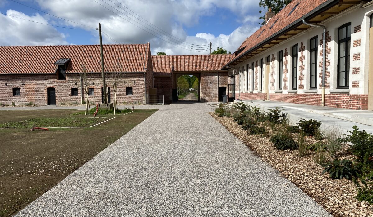Mise en conformité de la Ferme de l'hotel à Bondues