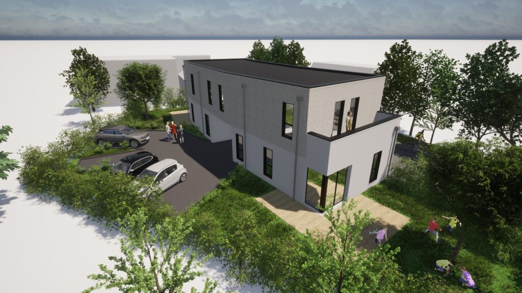 Permis de construire maisons semi-mitoyennes à Chéreng
