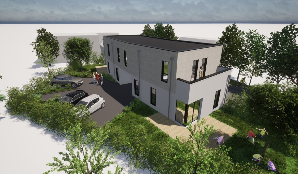 Permis de construire maisons semi-mitoyennes à Chéreng