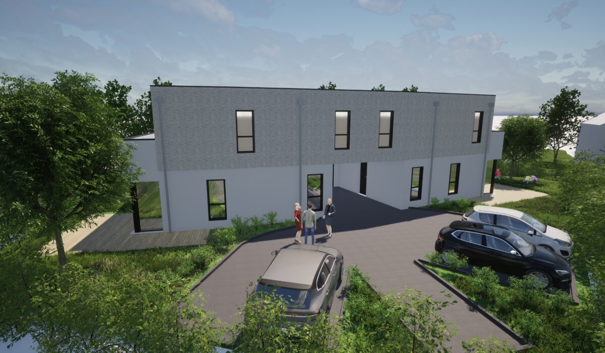 Permis de construire maisons semi-mitoyennes à Chéreng
