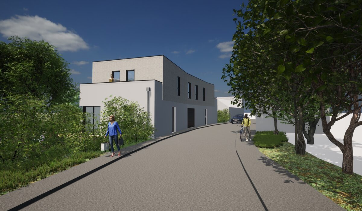 Permis de construire maisons semi-mitoyennes à Chéreng